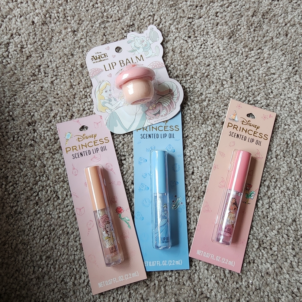 Disney Princess Lip Oils and Balm Pot